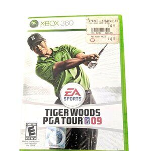 Tiger Woods PGA Tour 09 Xbox 360 Game Complete Pre-Owned EA Sports